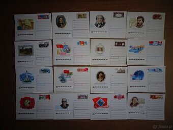 Czyste  kartki  pocztowe  ZSRR--131 sztuk sztuk