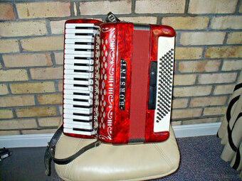 Akordeon fortepianowy Borsini 96 basowy. Akordeon fortepiano