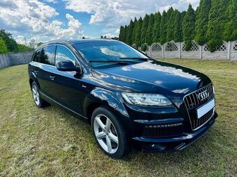 Audi Q7 S-line 7 míst,, bohatá