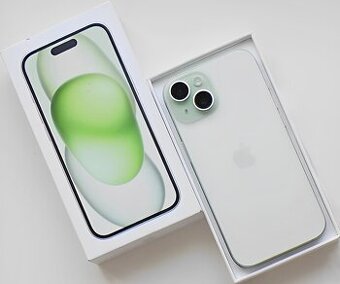 iPhone 15 Green BATERIA 100% TOP