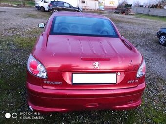 Peugeot 206 CC 1.6 benzyna, 2002 r., części