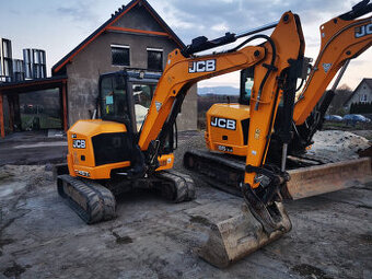 Koparka gąsienicowa JCB 48 Z1 2020 ROK Pług Łyżka Ładny stan
