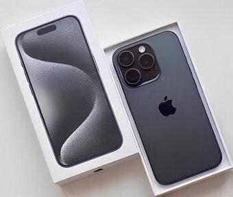 iPhone 15 Pro Black Titanium BATERIA 100% TOP