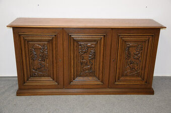 komoda dębowa - jak nowa