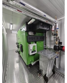 Heizomat kotłownia na biomasę RA 500P 40HC – moc do 499 kW,