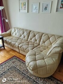 Sprzedam skórzaną sofę - 1