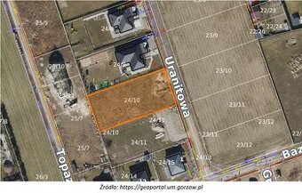 Działka budowlana w Gorzowie Wielkopolskim