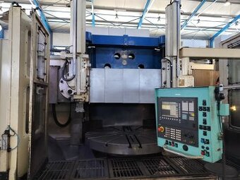 NILES DKZ 2500 - Tokarka karuzelowa Dwustojakowa