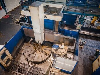 SCHIESS GmbH 3 DKE 280 - Tokarka karuzelowa Jednostojakowa