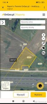 Działka na. Spszedasz