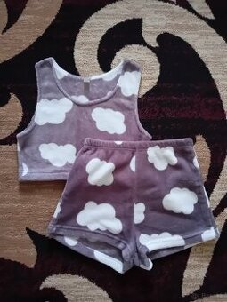 Piżamka polarowa dwuczęściowa