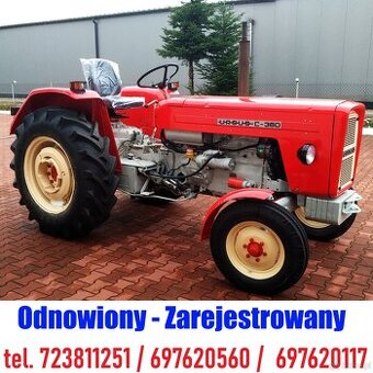 Ciągnik Ursus C360 1985 Silnik 4 cylindry C-360 Odnowiony
