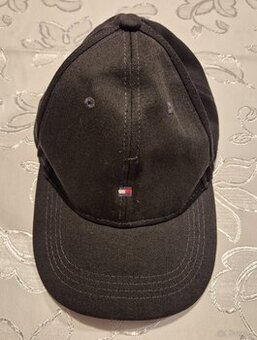 Tommy Hilfiger czapka z daszkiem czarna