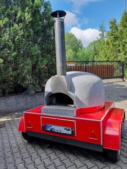 FOOD TRUCK MOBILNY PIEC DO PIZZY