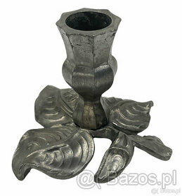 Szwedzki świecznik Stjärn Metall lata 50te