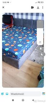 Łóżko z materacem 160/200