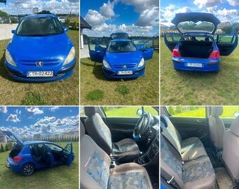 Peugeot 307 1.4 Benzyna – 2002 rok