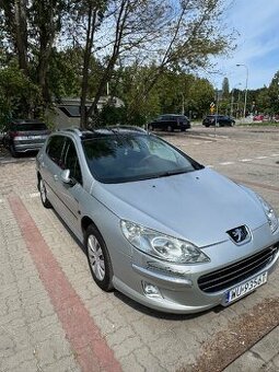 Peugeot 407 SW 2.0 HDi kombi panorama przebieg 214 tys