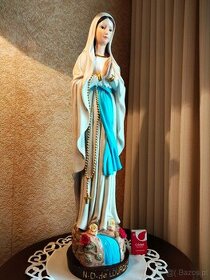 Wielka figura Matka Boska ,Boża z Lourdes. -idealna do kapli