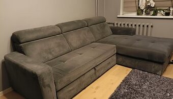 Narożnik z funkcją spania