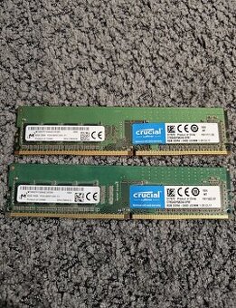 Ram 16GB DDR4 2x8 Crucial