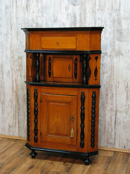 Stary kątnik biedermeier oryginał
