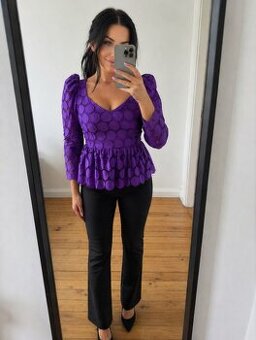 Bluzka fioletowa
