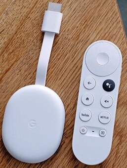 Chromecast 4.0 4k Google z pilotem sprawny 10 mies gwarancji