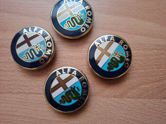 ALFA ROMEO 4 oryginalne dekieleki do felg 50mm