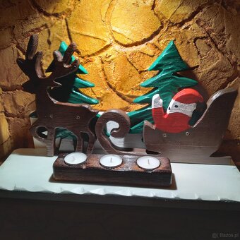 Świeczniki świąteczne