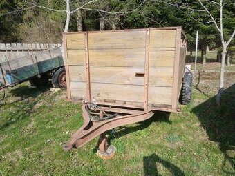 traktorový vlek (dvoukolka)