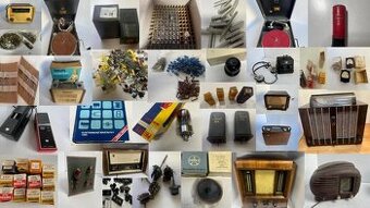 Starą elektronikę, komponenty, radia i literaturę techniczną