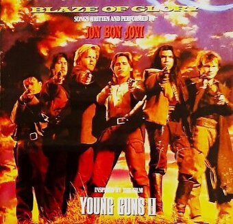 ⭐Polecam Album CD BON JOVI -Album Blaze Of Glory Young Guns