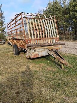 Sprzedam przyczepę samozbierajaca