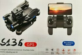 ⭐ Polecam DRON GPS EPS UAV S 136 4K Full HD Idealnie Nowy