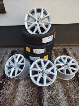 A134# KOŁA ALUFELGI Nowe 5x112 ZIMOWE  195/55R16" Vw Audi S