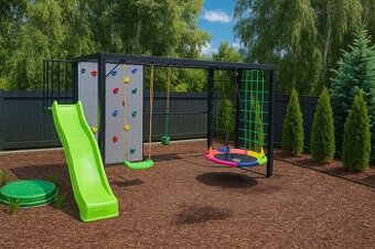 Małpi gaj - nowoczesny plac zabaw dla dzieci