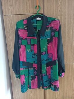Elegancka, niespotykana kolorowa bluzka damska