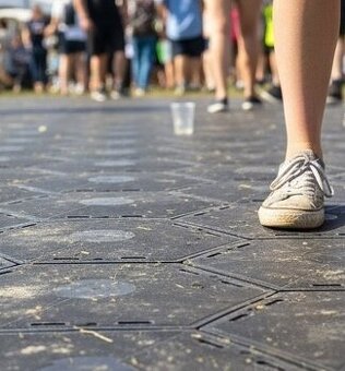 Modułowa Podłoga namiotowa plenerowa / eventowa