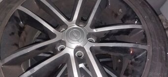 Alufelgi 17" 5x110 + opony 225/45 OPEL