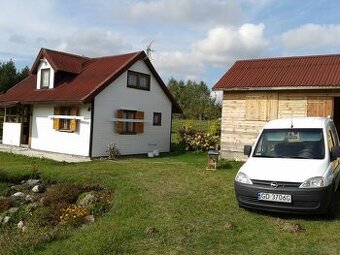 ATRAKCYJNA DZIAŁKA  UZBROJONA DOM LETNI BLISKO TRÓJMIASTA. W