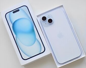 iPhone 15 Blue BATERIA 100% TOP