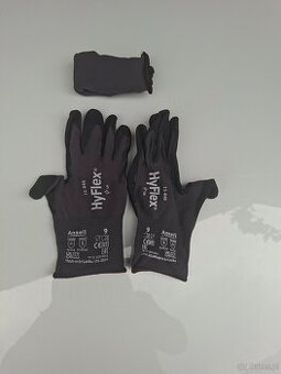 Rękawice robocze ochronne BHP bezszwowe Ansell HyFlex 11-840