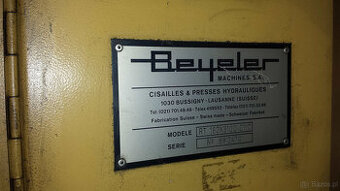 prasa krawędziowa BEYELER 160 x 3100 DNC