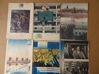 PRZEKROJ--rozne  lata  PRL-u  ,,11gazet,,stan dory