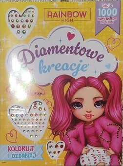 Diamentowe kreacje "Rainbow High"