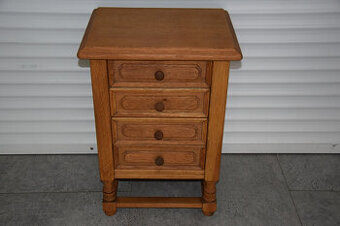 szafka z szufladami z drewna dębowego - super stan