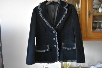 Żakiet czarny asamit - 1