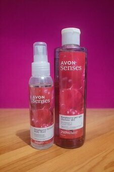 Zestaw kosmetyków do ciała AVON Senses Raspberry Delight
