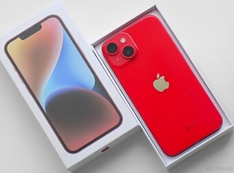iPhone 14 Red BATERIA 100% TOP